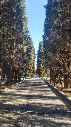 عکس عمارت و باغ رحیم آباد