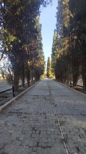 عکس عمارت و باغ رحیم آباد