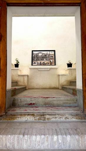 عکس عمارت و باغ رحیم آباد