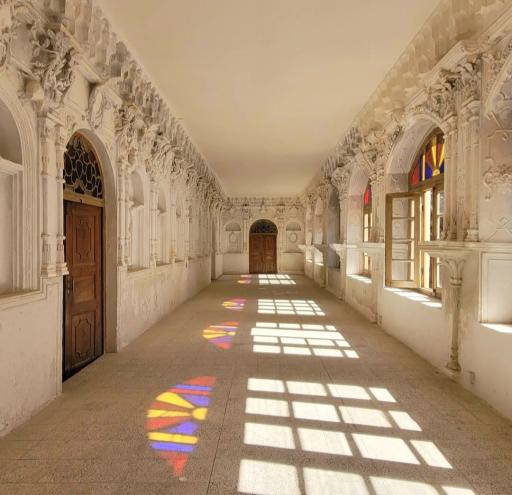 عکس عمارت و باغ رحیم آباد