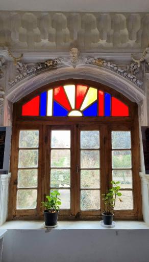 عکس عمارت و باغ رحیم آباد