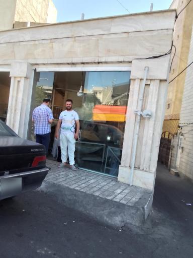 عکس نانوایی سنگک