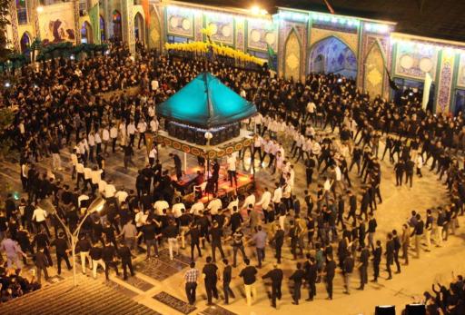 عکس تکیه هدایت طایفه آملی