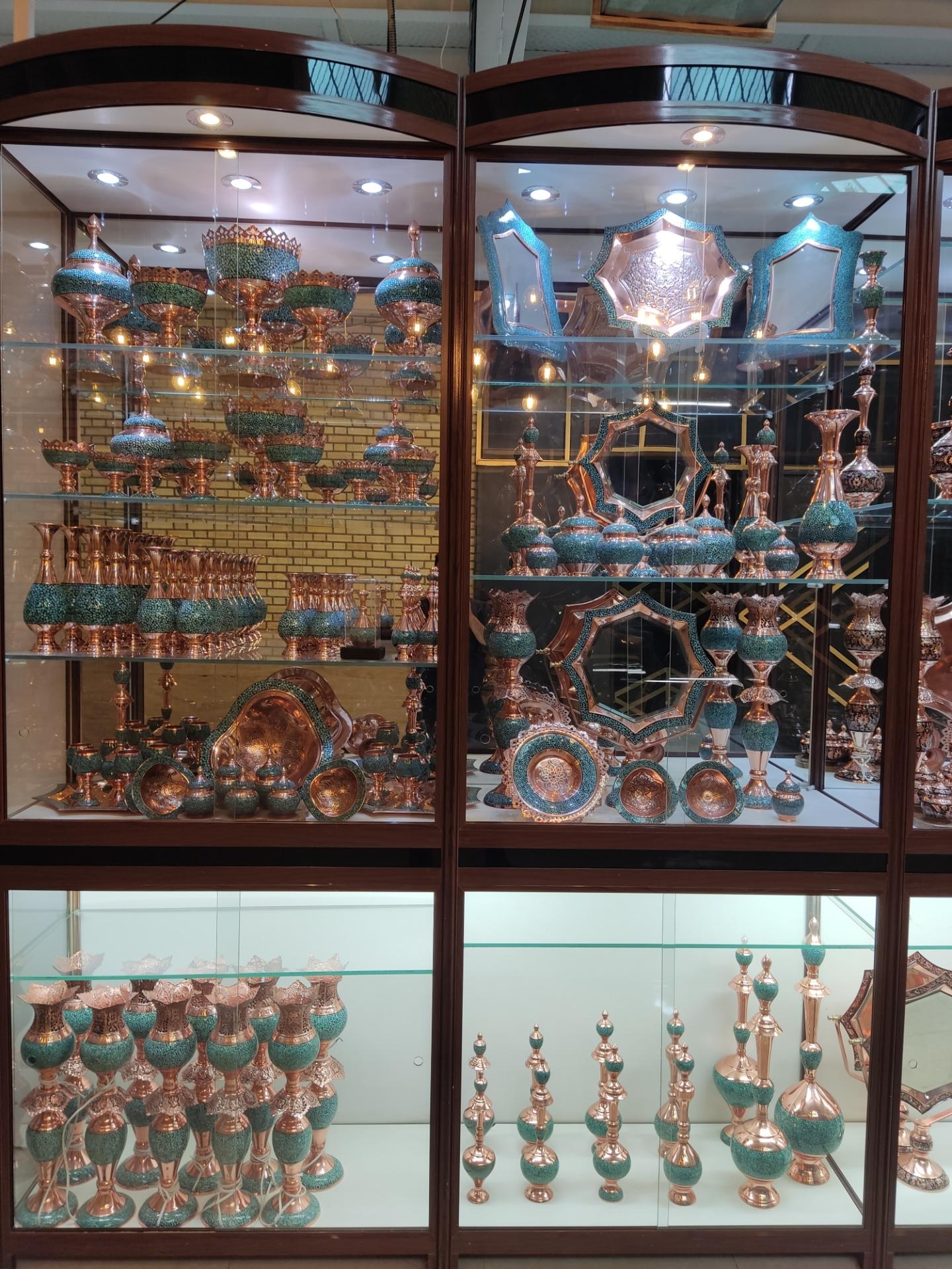 عکس صنایع دستی جهان مس