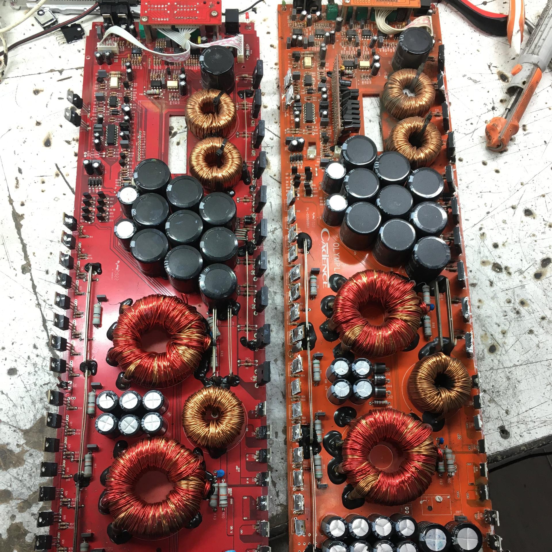 عکس تعمیرات آمپلی فایر آنالوگ و دیجیتال