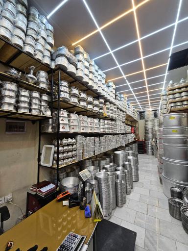 عکس پخش ظروف مس و روی رضا