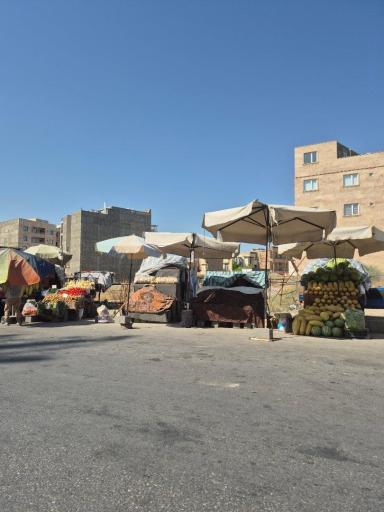 بازار میوه دست فروشان