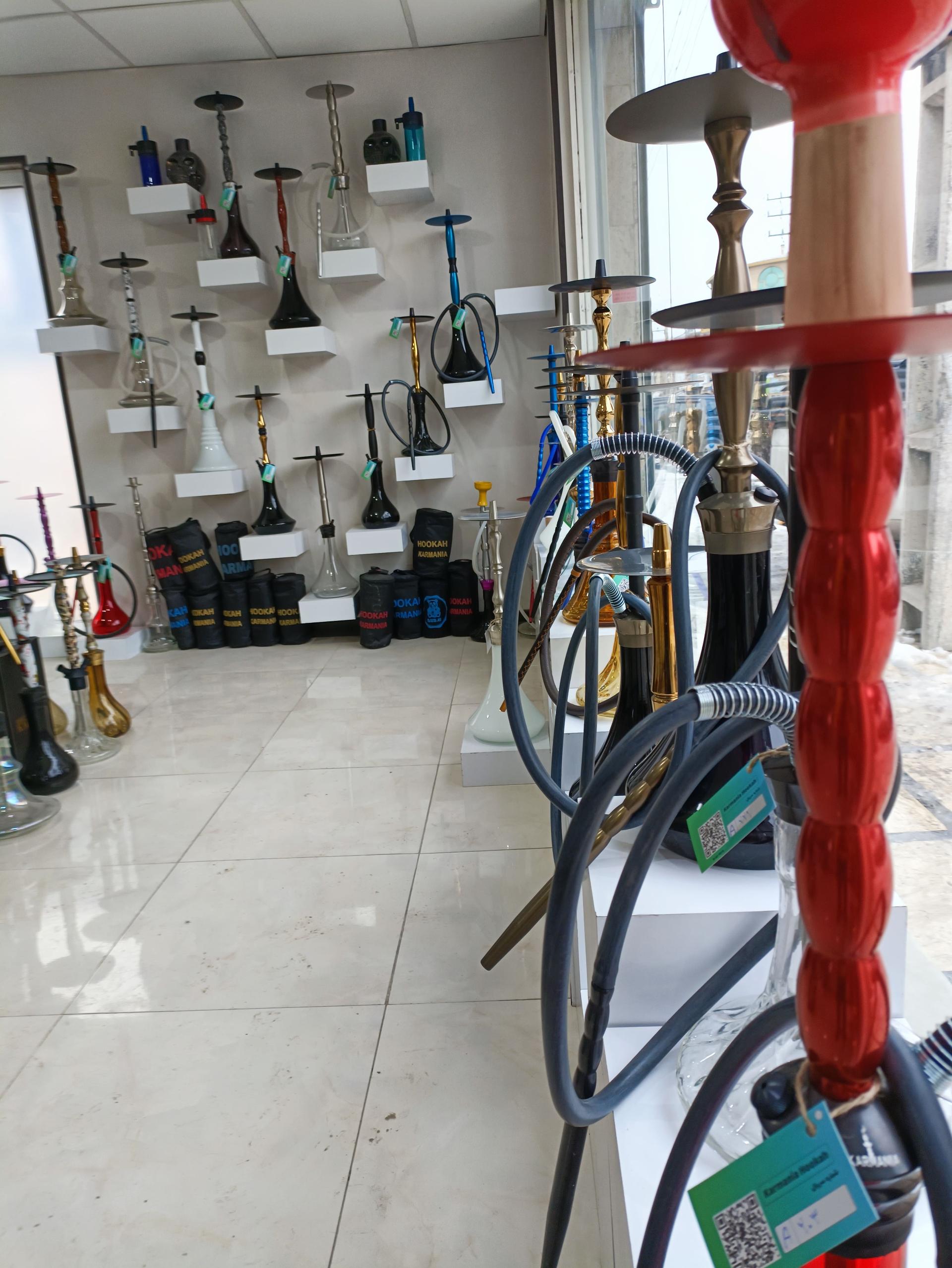 عکس فروشگاه قلیان دود مارکت