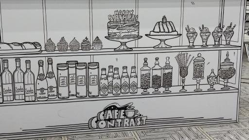 عکس کافه کانتراست 