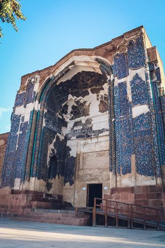 عکس مسجد کبود (عمارت مظفریه)