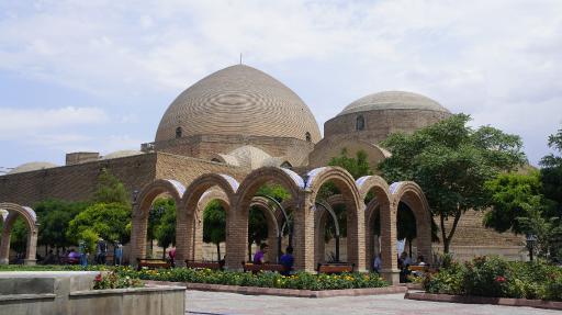 عکس مسجد کبود (عمارت مظفریه)