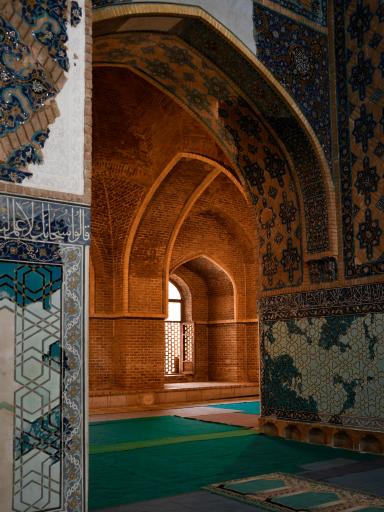 عکس مسجد کبود (عمارت مظفریه)