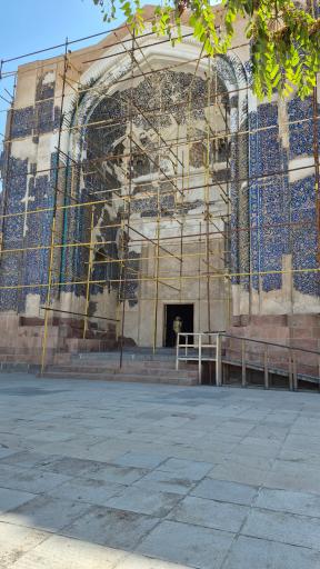 عکس مسجد کبود (عمارت مظفریه)