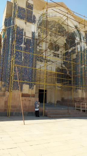 عکس مسجد کبود (عمارت مظفریه)