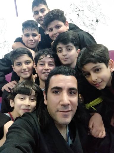 عکس دفاع شخصی شیهان عیدی 