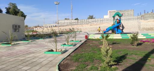 عکس بوستان شهدای قشم