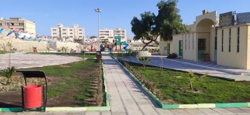 عکس بوستان شهدای قشم