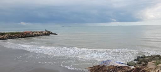 عکس ساحل رویان 