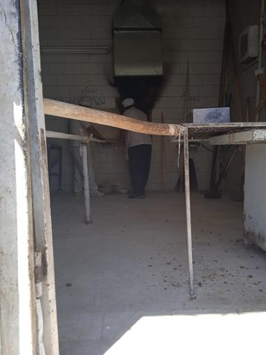 عکس نانوایی سنگک