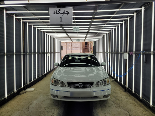 عکس تشخیص رنگ خودرو علی مشهدی