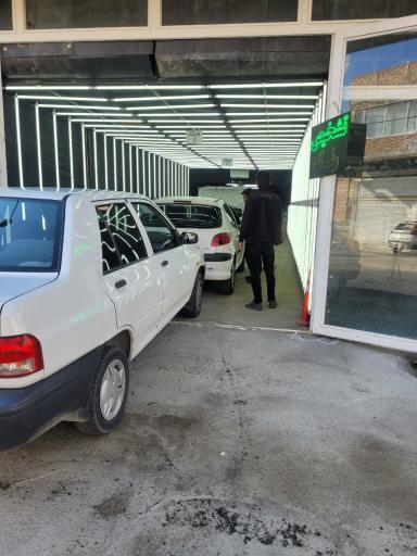 عکس تشخیص رنگ خودرو علی مشهدی