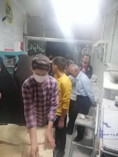 عکس نانوائی لواشی زهرائی