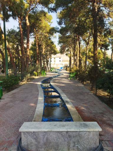 عکس آبنمای بوستان غدیر خم