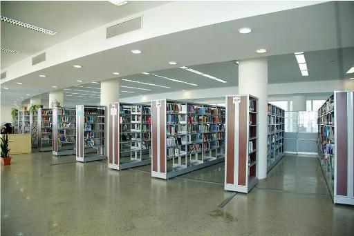 عکس کتابخانه و مرکز اسناد علمی ساختمان دکتر حبیبی