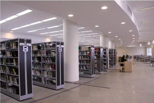 عکس کتابخانه و مرکز اسناد علمی ساختمان دکتر حبیبی