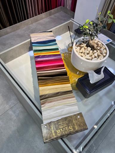 عکس پرده شانل