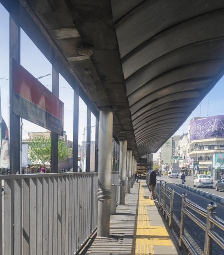 عکس چهارراه ولیعصر