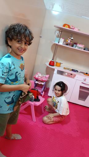 عکس خانه بازی کودک فندق