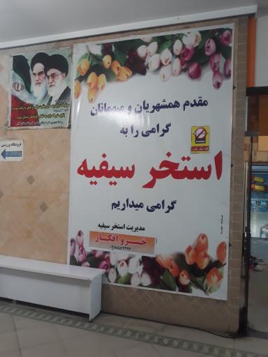 عکس استخر سیفیه ملایر