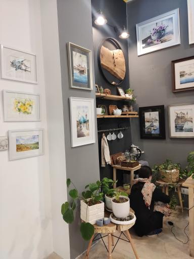 عکس گالری نقاشی آبرنگ سپیده باقرزاده 