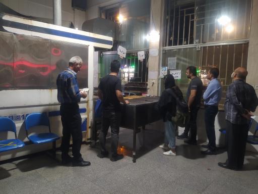 عکس نانوایی سنگک