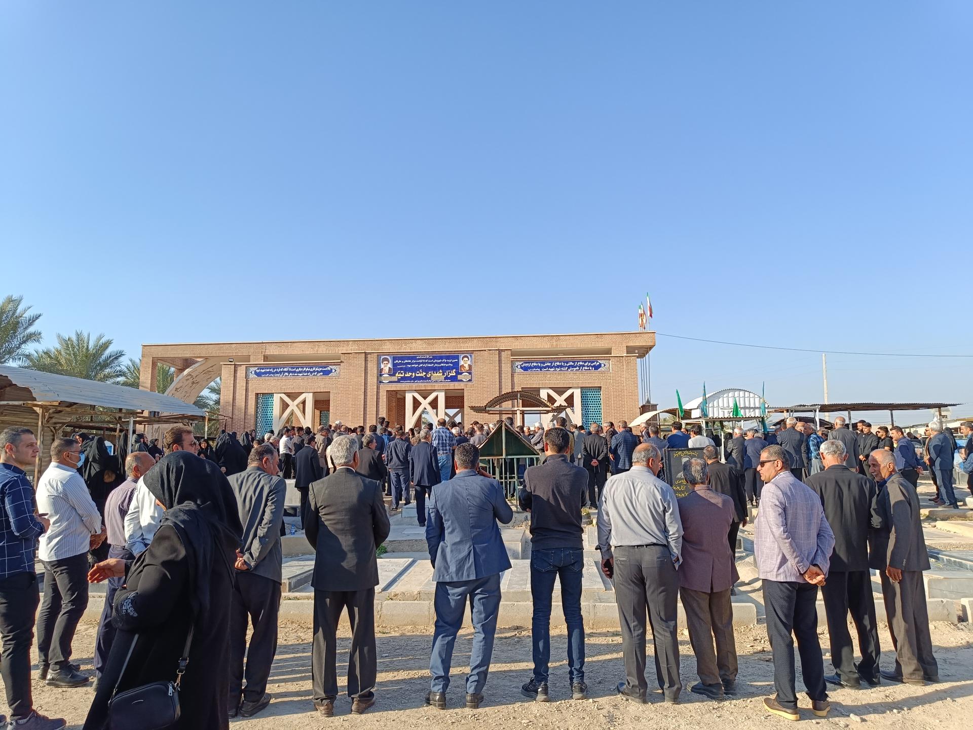 عکس آرامستان جنت شهر وحدتیه 