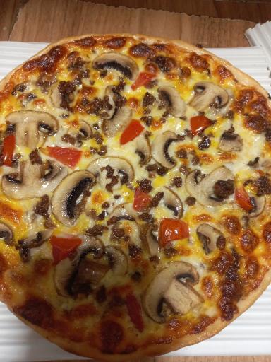 عکس پیتزا ساندویچ مرغ بریان تک 