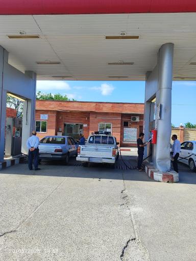عکس پمپ گاز CNG شهرداری لیسار