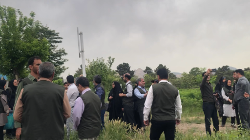 عکس ورودی نهالستان طرق مشهد