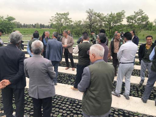 عکس ورودی نهالستان طرق مشهد