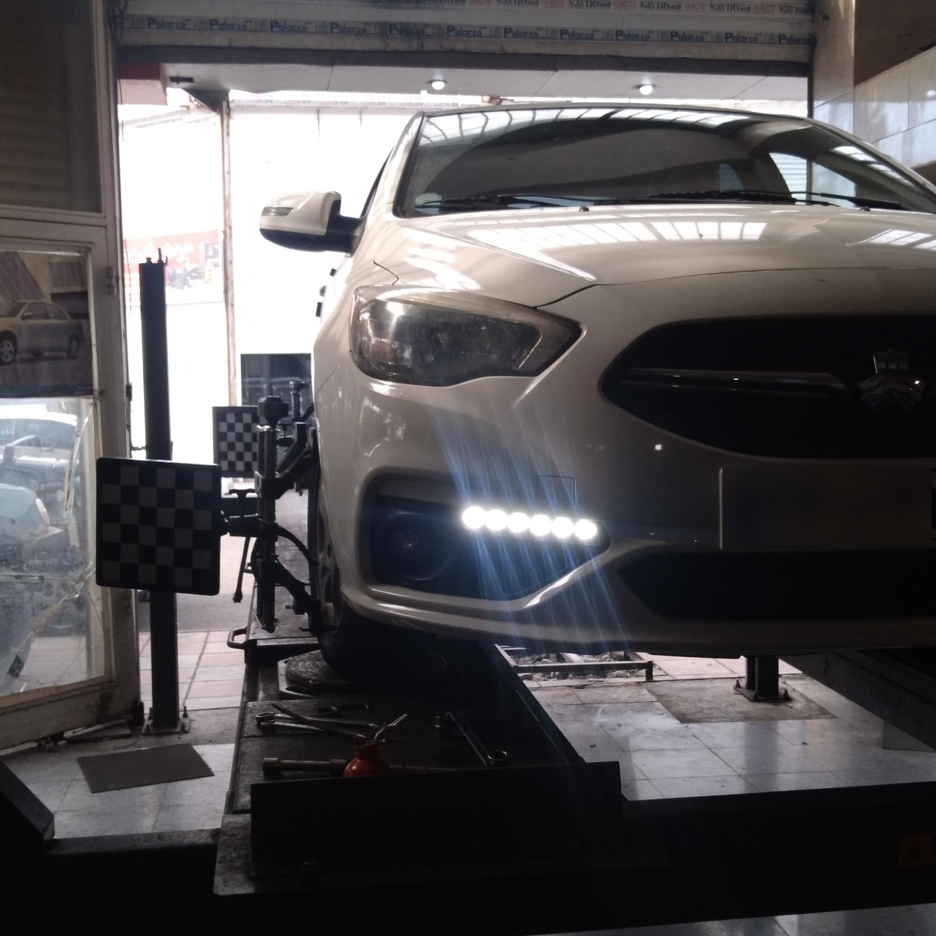 عکس مرکز تخصصی جلوبندی و میزان فرمان لیزری اتوکمک