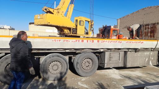 عکس باسکول سازی جاده ای پیشرو توزین