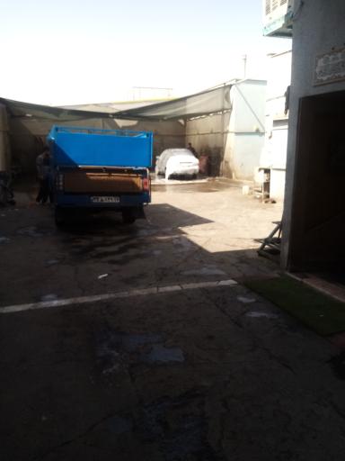 عکس کارواش باران