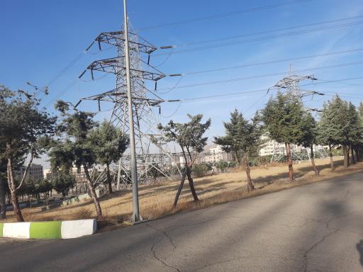 عکس پست برق