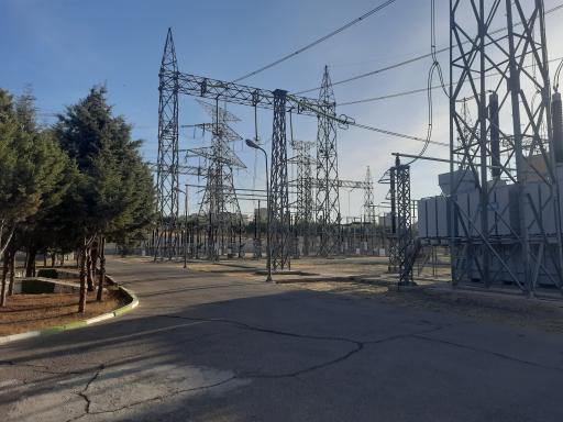 عکس پست برق