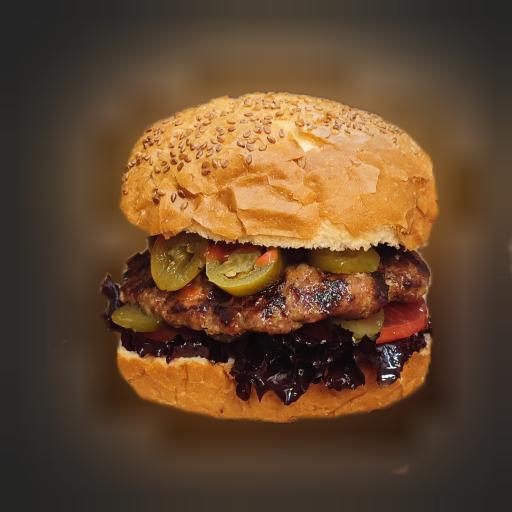 عکس وابیشته برگر