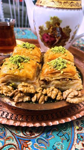 عکس باقلوا تورک
