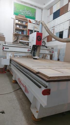 عکس خدمات سی ان سی و وکیوم چوب آذین