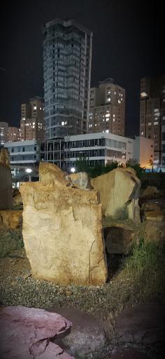 عکس بوستان سنگی دریاچه چیتگر