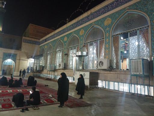 عکس شبستان قدیمی مسجد